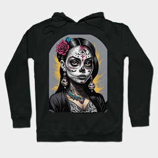 Catrina Dia De Los Muertos Hoodie